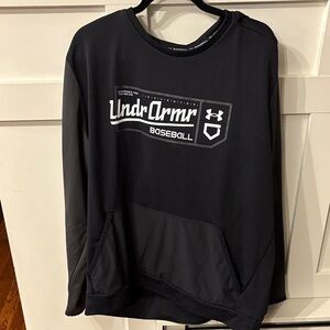Under Armour Black Baseball Pullover